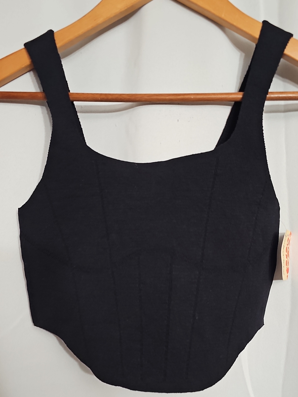 FP Movement Strong Core Corset Crop Size XS/S Black New Performance Activewear - Picture 1 of 9
